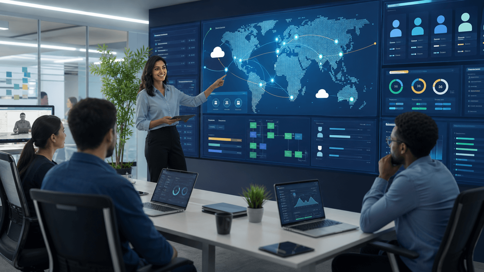 Global Daskerel platform operations connecting learner readiness, labs, teams, and opportunities